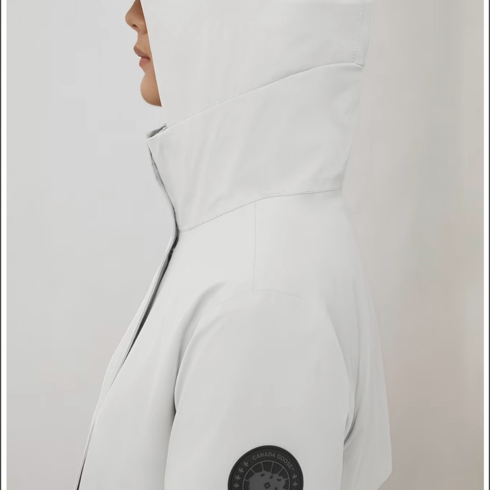 Canada Goose Salida Women's White Waterproof Jacket - Picture 4 of 9